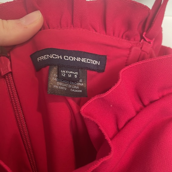 french connection ruffle dress size 8 - Picture 2 of 3